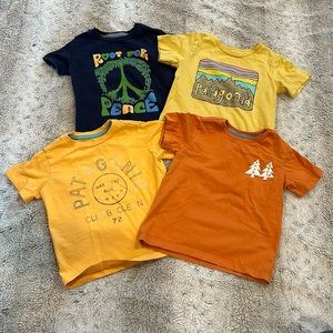 (four) Patagonia kids Tshirts